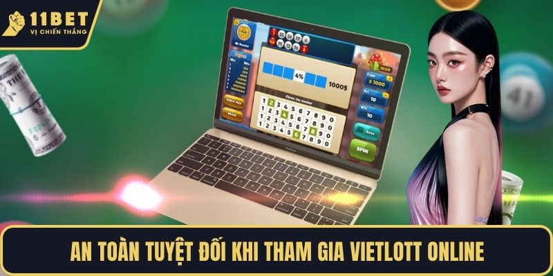 An toàn tuyệt đối khi tham gia Vietlott online
