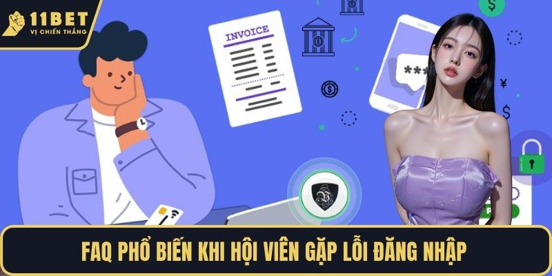 FAQ phổ biến khi hội viên gặp lỗi đăng nhập