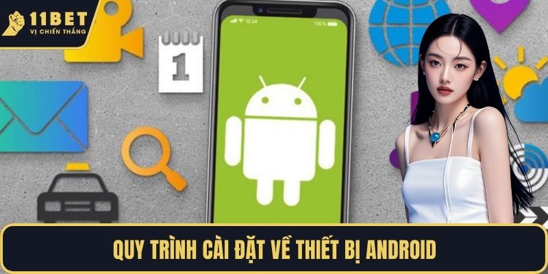 Quy trình cài đặt về thiết bị Android