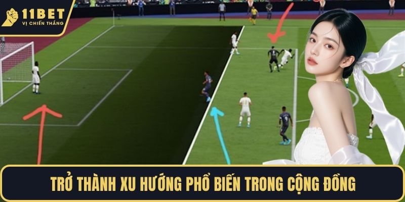 Trở thành xu hướng phổ biến trong cộng đồng